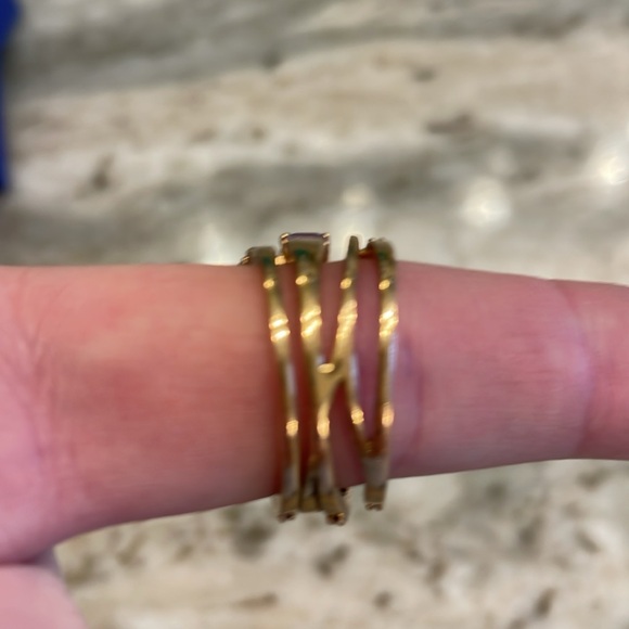 Swarovski Purple Wrap Ring - Picture 3 of 8